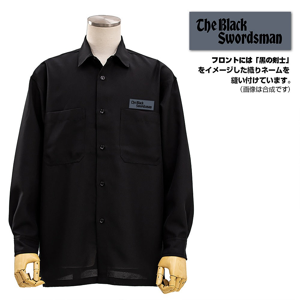 ソードアート・オンライン 黒の剣士 刺繍シャツ BLACK M 【01/24頃入荷】
