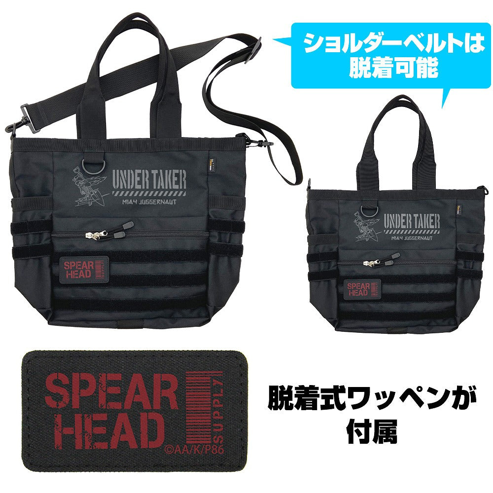 86―エイティシックス― 〈アンダーテイカー〉パーソナルマーク ファンクショナルトート.. BLACK 【01/07頃入荷】
