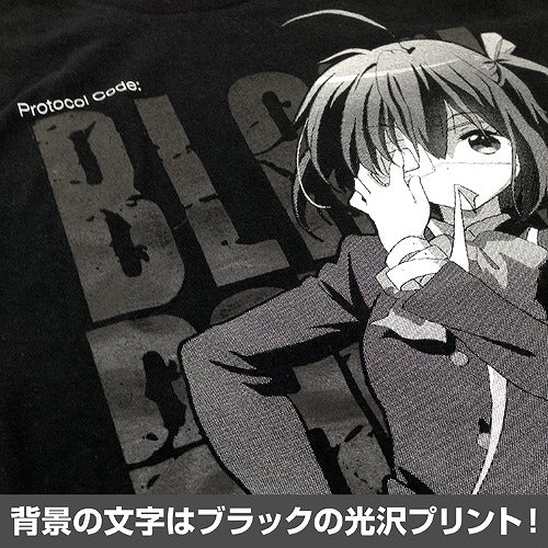 中二病でも恋がしたい! 小鳥遊六花Tシャツ BLACK M 【01/24頃入荷】