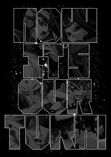 遊☆戯☆王ZEXAL 俺たちのターンTシャツ BLACK S 【01/24頃入荷】