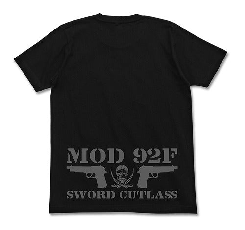 ブラック・ラグーン ソードカトラス スカルTシャツ BLACK XL 【01/24頃入荷】