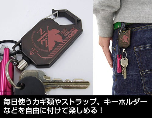 EVANGELION ネルフ リールキーホルダー 【01/24頃入荷】