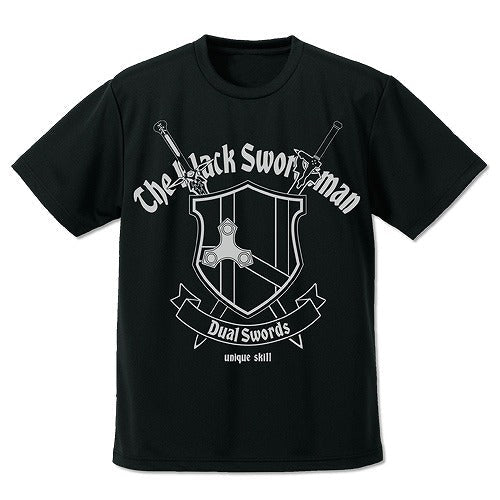 ソードアート・オンライン 黒の剣士ドライTシャツ BLACK XL 【01/24頃入荷】