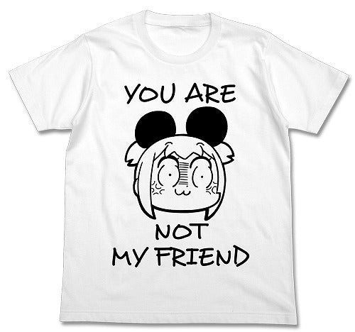 ポプテピピック ポプ子のけものTシャツ WHITE XL 【02/04頃入荷】