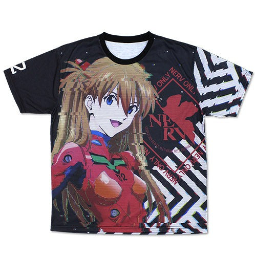 EVANGELION 式波・アスカ・ラングレー 両面フルグラフィックTシャツ M 【01/24頃入荷】