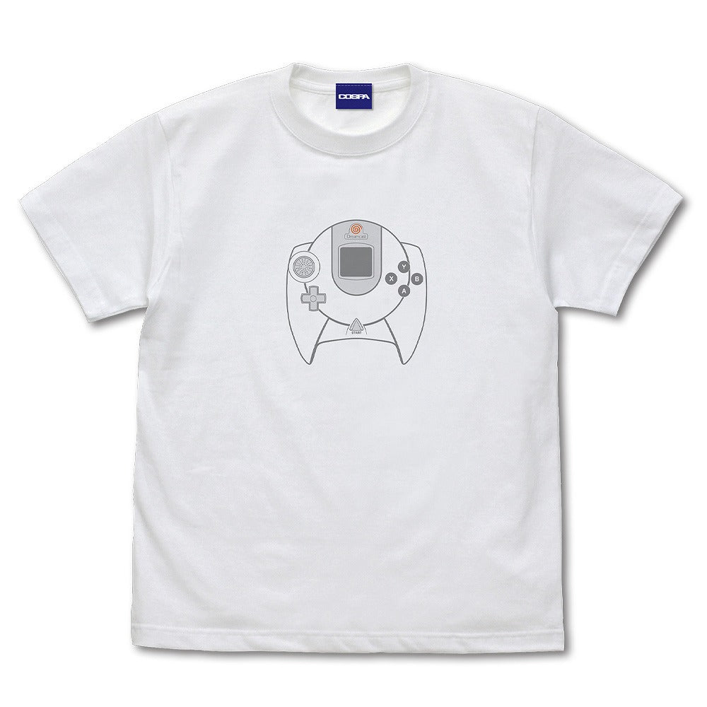 ドリームキャスト コントローラー Tシャツ WHITE L 【01/24頃入荷】
