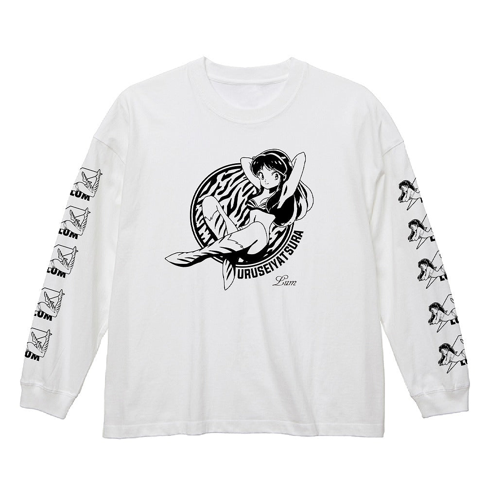 TVアニメ『うる星やつら』 ラム ビッグシルエットロングスリ..  WHITE XL 【02/04頃入荷】