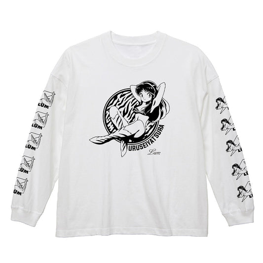 TVアニメ『うる星やつら』 ラム ビッグシルエットロングスリ..  WHITE XL 【02/04頃入荷】