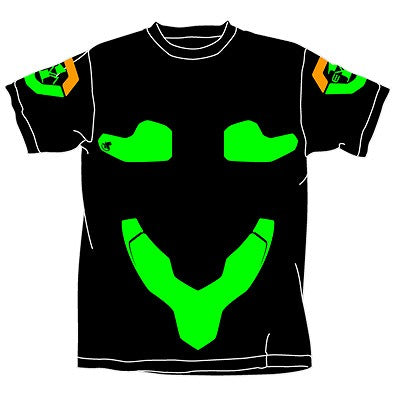 EVANGELION 劇場版初号機Tシャツ BLACK L 【01/24頃入荷】