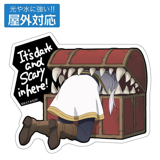 葬送のフリーレン ミミックに食べられるフリーレン 屋外対応ステッカー 【02/04頃入荷】