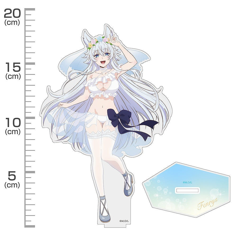 Lv2からチートだった元勇者候補のまったり異世界ライフ 描き下ろし フェンリース アクリルスタンド(大)ウェディング.. 【01/24頃入荷】
