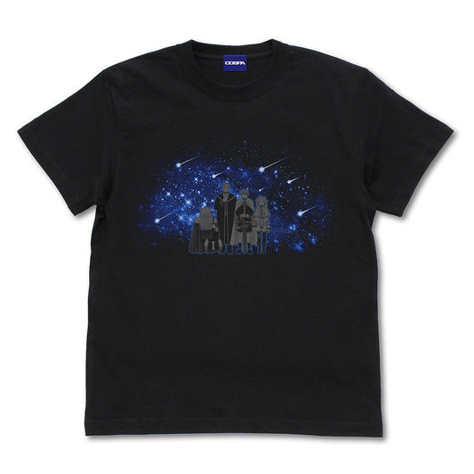 葬送のフリーレン 勇者一行 Tシャツ BLACK XL 【02/04頃入荷】