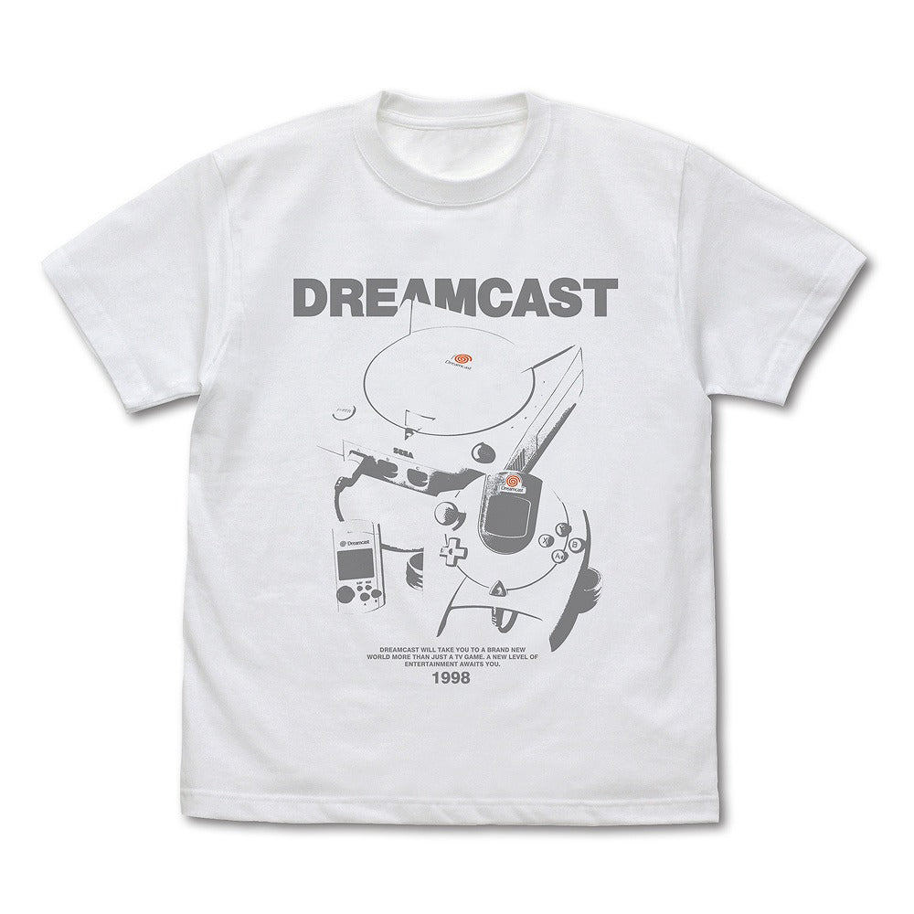 ドリームキャスト ゲームコンソール Tシャツ WHITE S 【01/24頃入荷】