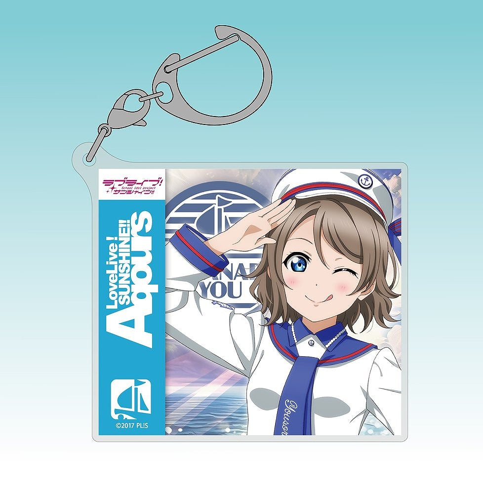 ラブライブ!サンシャイン!! 描き下ろし 渡辺 曜 アクリルマルチキーホルダー ソロコンサ.. 【02/04頃入荷】