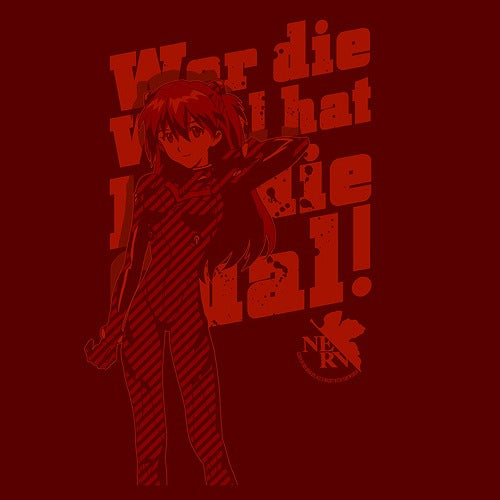 EVANGELION 新劇場版アスカTシャツ BLACK S 【01/24頃入荷】