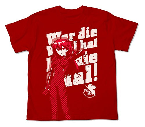EVANGELION 新劇場版アスカTシャツ BLACK M 【01/24頃入荷】