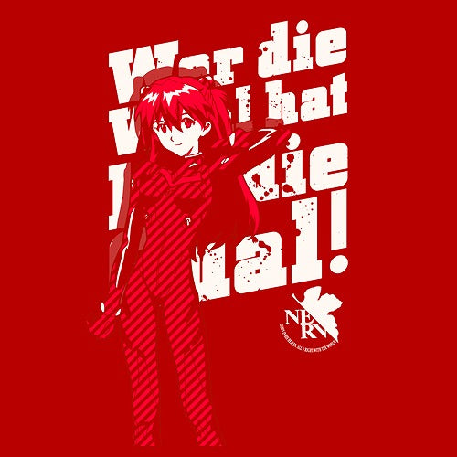 EVANGELION 新劇場版アスカTシャツ BLACK XL 【01/24頃入荷】