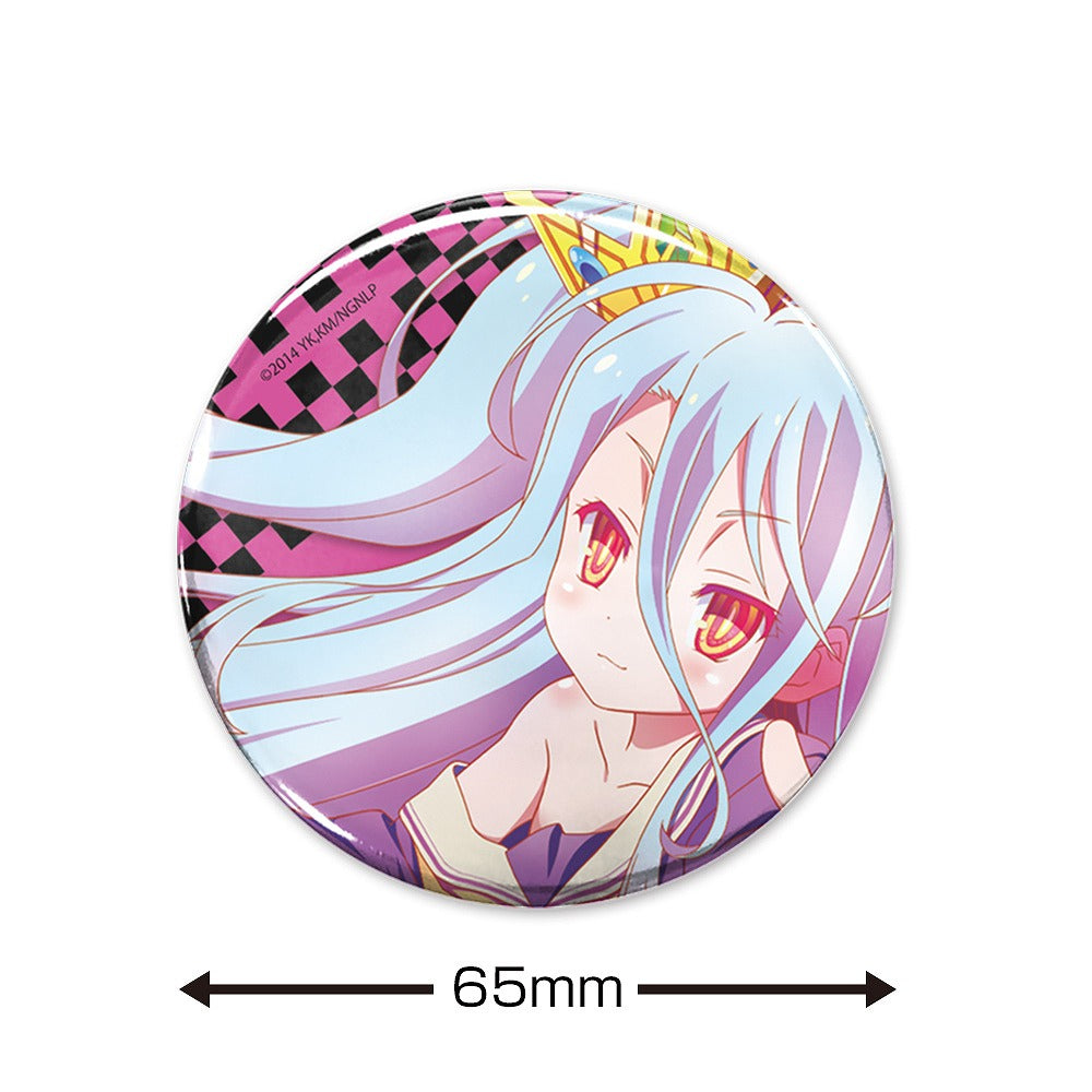ノーゲーム・ノーライフ 描き下ろし「白」 65mm缶バッジ ASCIENTE!Ver.. 【01/24頃入荷】