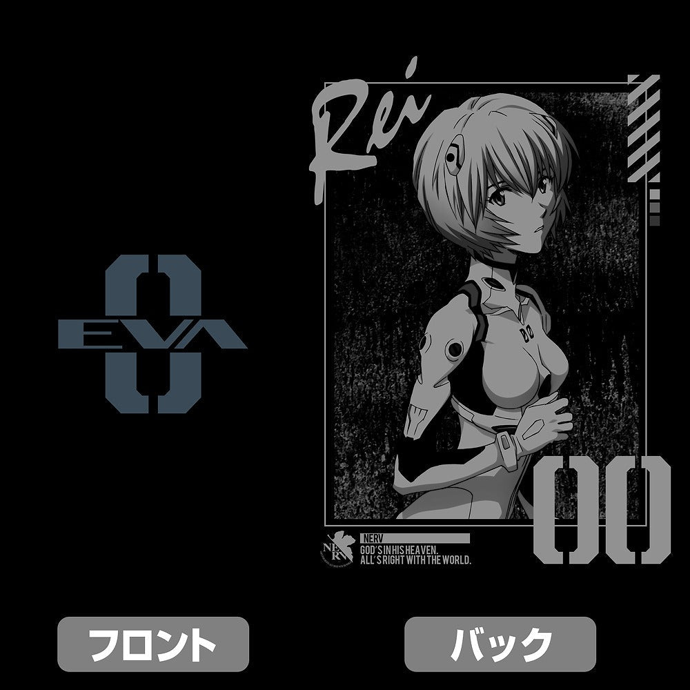EVANGELION 綾波レイ 薄手ドライパーカー BLACK L 【01/24頃入荷】