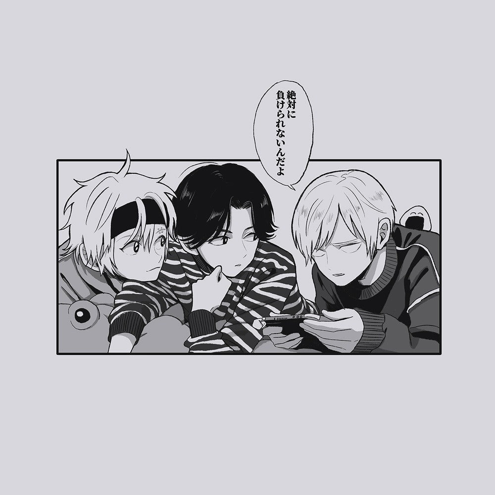 島順太先生 描き下ろし 村井の恋 Tシャツ ASH S 【12/24頃入荷】