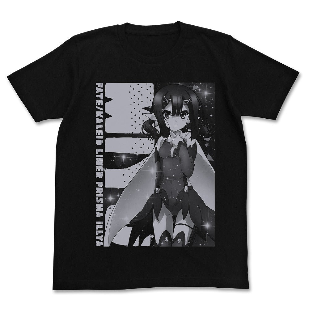 Fate/kaleid liner プリズマ☆イリヤ ツヴァイ ヘルツ! 美遊 Tシャツ BLACK S 【01/24頃入荷】