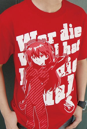 EVANGELION 新劇場版アスカTシャツ BLACK M 【01/24頃入荷】