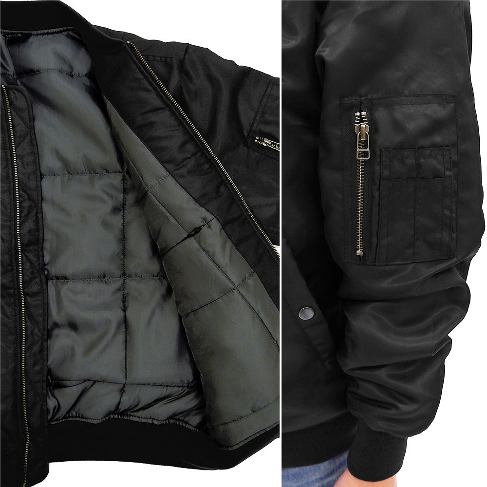 86―エイティシックス― 〈アンダーテイカー〉パーソナルマーク MA-1ジャケット BLACK M 【01/07頃入荷】