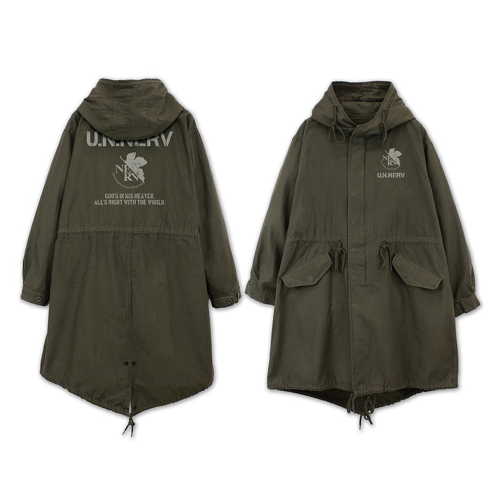 EVANGELION U.N.NERV M-51ジャケット BLACK M 【01/24頃入荷】