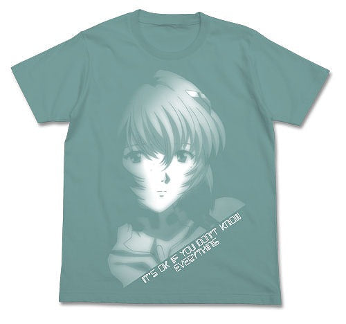 EVANGELION 綾波グラフィックTシャツ BLACK S 【01/24頃入荷】