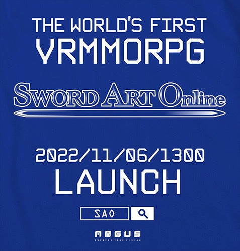 ソードアート・オンライン SAOプロモーションTシャツ WHITE L 【01/24頃入荷】