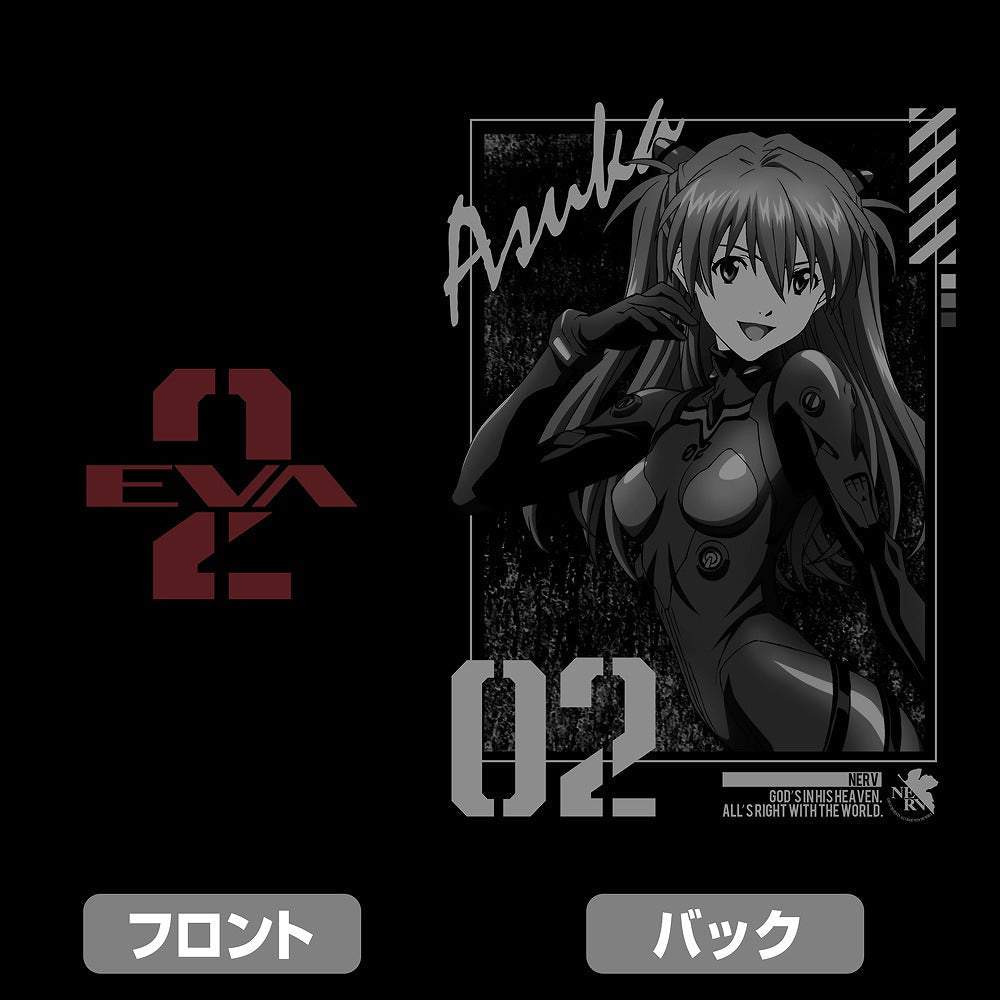 EVANGELION 式波・アスカ・ラングレー 薄手ドライパーカー GRAY XXL 【01/24頃入荷】