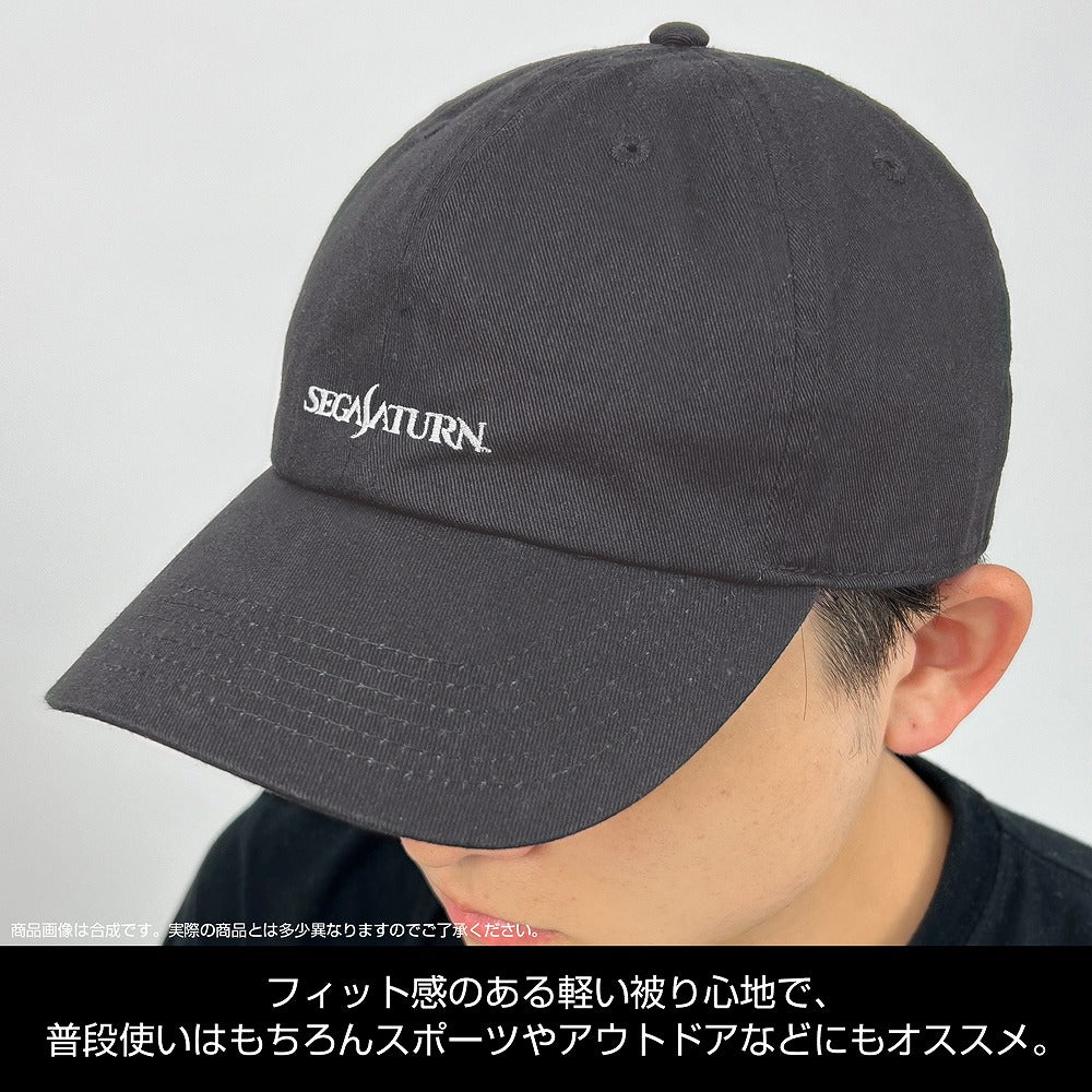セガサターン 刺繍ローキャップ CHARCOAL 【01/24頃入荷】