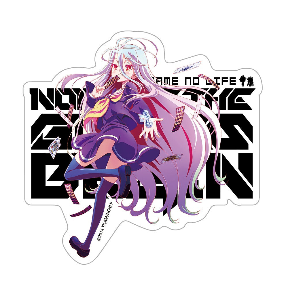 ノーゲーム・ノーライフ 「白」 屋外対応ステッカー 【01/24頃入荷】