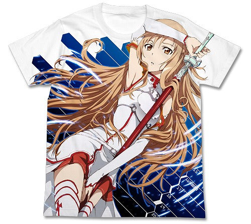 ソードアート・オンライン SAOアスナフルグラフィックTシャツ WHITE M 【01/24頃入荷】
