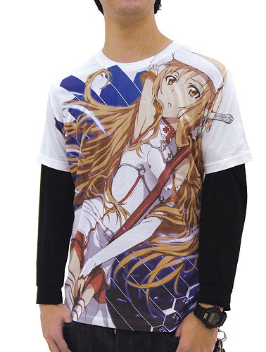 ソードアート・オンライン SAOアスナフルグラフィックTシャツ WHITE L 【01/24頃入荷】