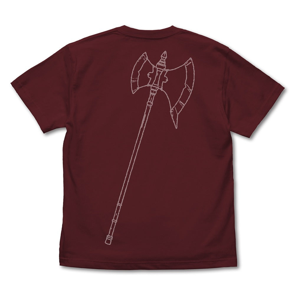葬送のフリーレン シュタルク Tシャツ BURGUNDY S 【02/04頃入荷】