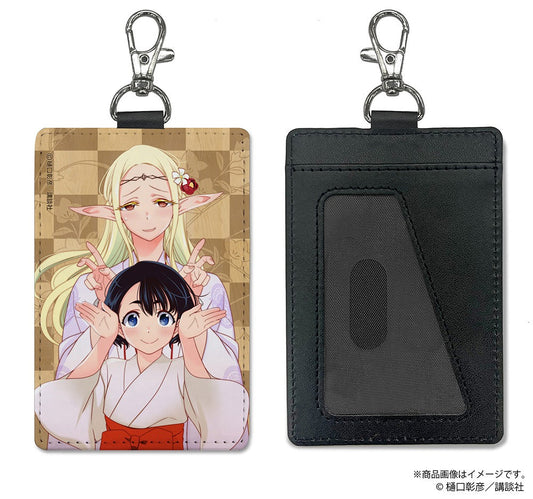 『江戸前エルフ』 原作版 エルダ&小糸 パスケース(ナスカン付き) 【01/24頃入荷】