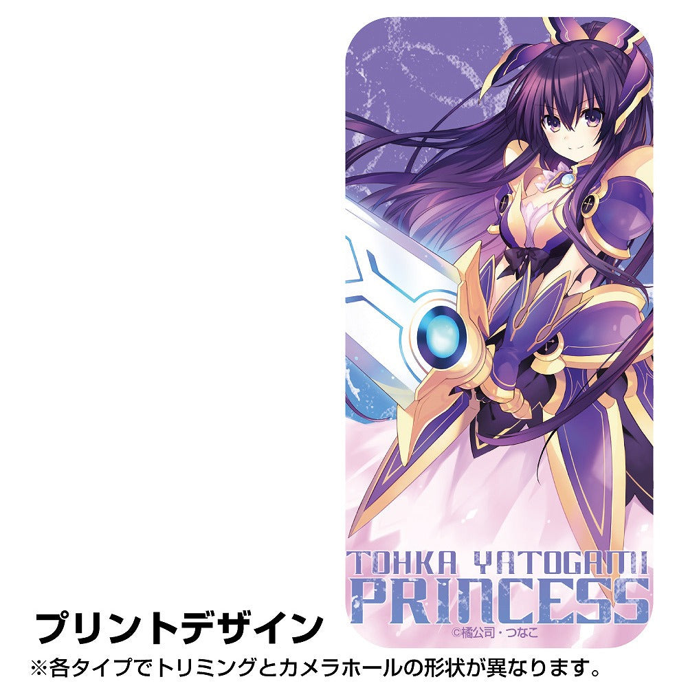 デート・ア・ライブ 原作版 夜刀神十香 強化ガラスiPhoneケース 12・12Pro共用 【02/04頃入荷】