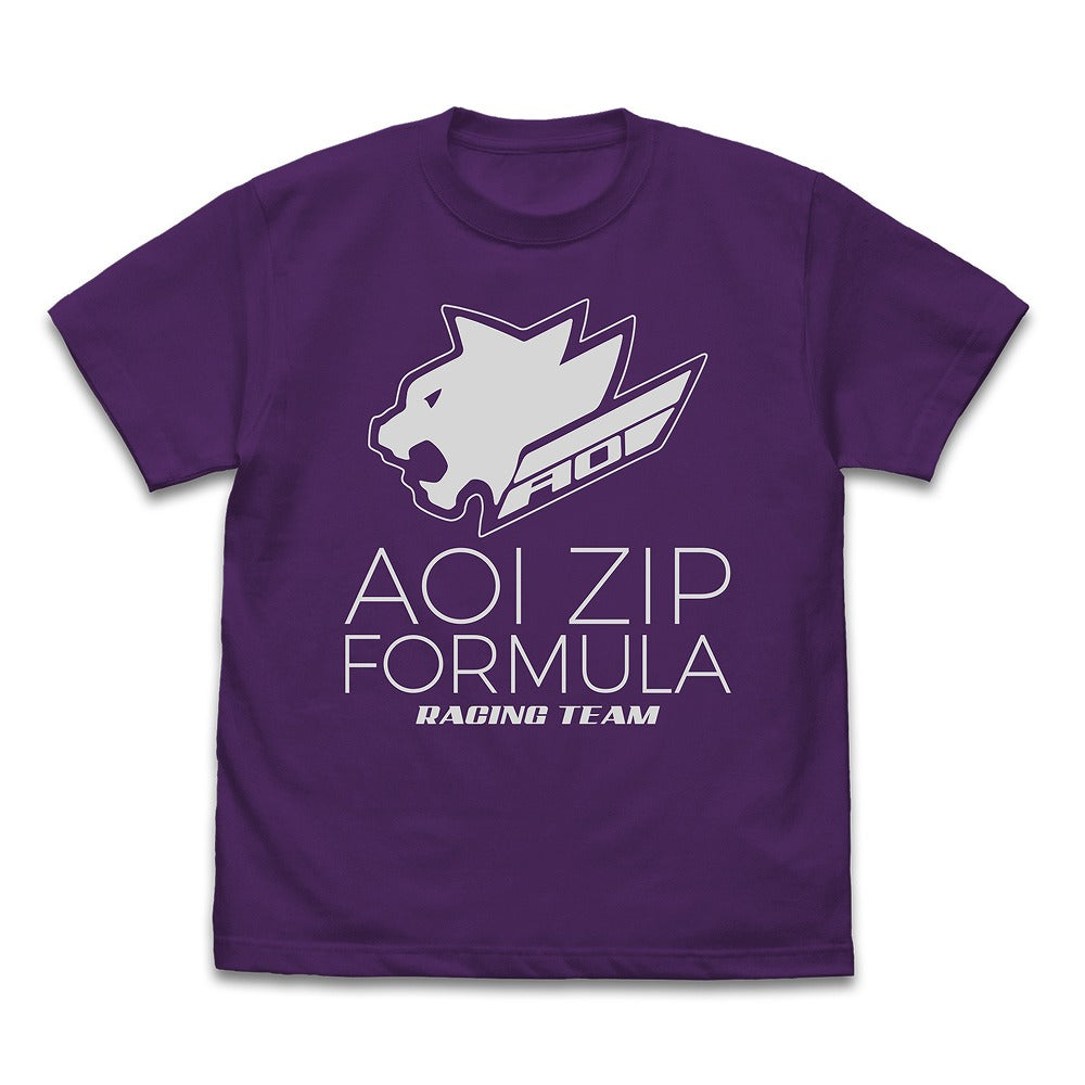 新世紀GPXサイバーフォーミュラ アオイZIPフォーミュラ Tシャツ BLACK S 【02/04頃入荷】