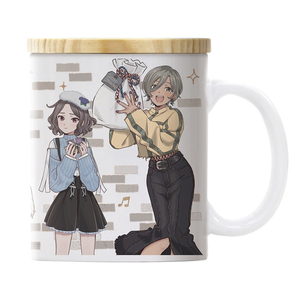 ガールズバンドクライ 描き下ろし トゲナシトゲアリ フタ付きフルカラーマグカップ .. 【01/24頃入荷】
