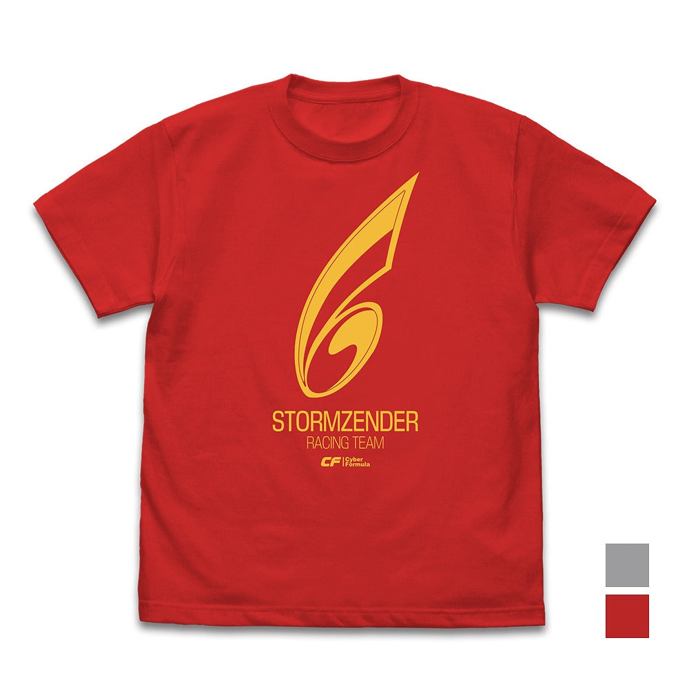 新世紀GPXサイバーフォーミュラ シュトルムツェンダー Tシャツ HIGH RED XL 【02/04頃入荷】