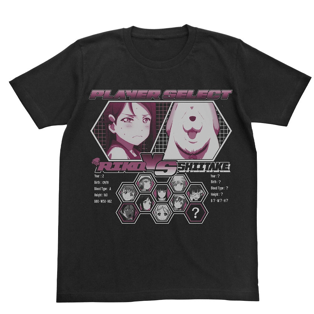 ラブライブ!サンシャイン!! 桜内梨子エモーショナルTシャツ BLACK XL 【02/04頃入荷】