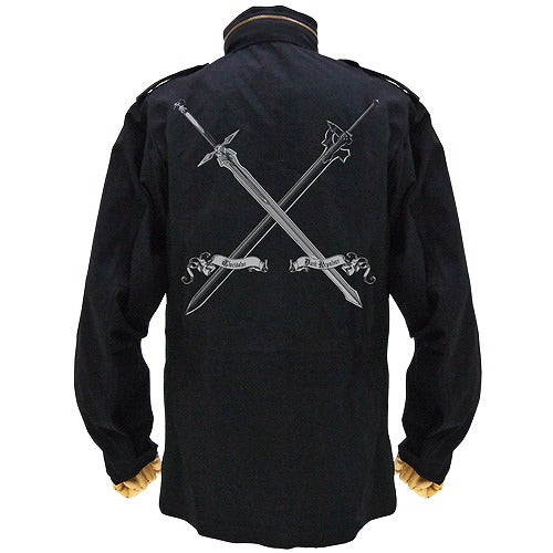 ソードアート・オンライン 《黒の剣士》キリト M-65ジャケット BLACK XL 【01/24頃入荷】