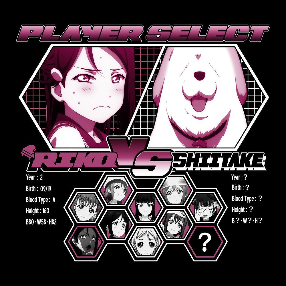 ラブライブ!サンシャイン!! 桜内梨子エモーショナルTシャツ BLACK S 【02/04頃入荷】