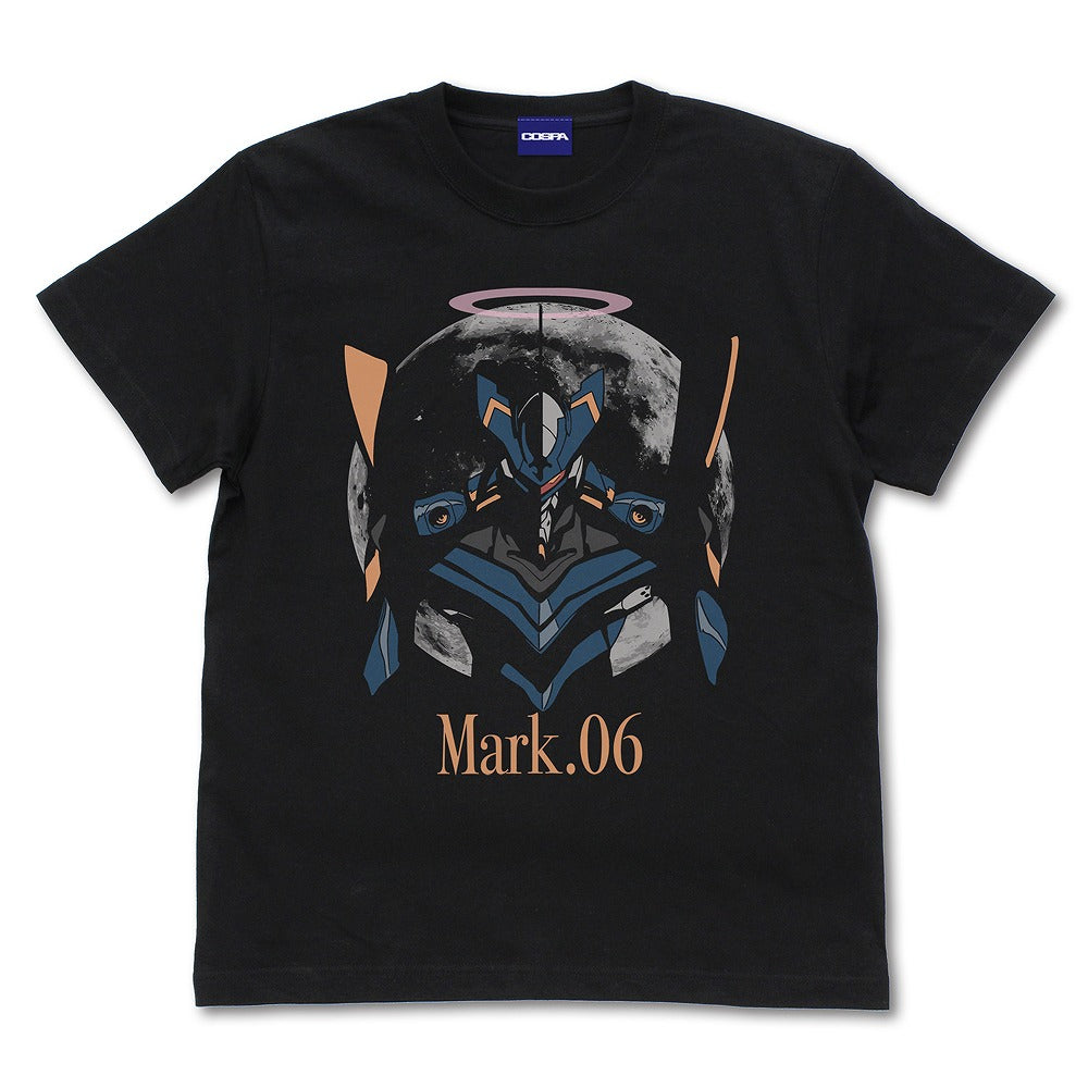 EVANGELION 月とMark.06 Tシャツ BLACK M 【01/24頃入荷】