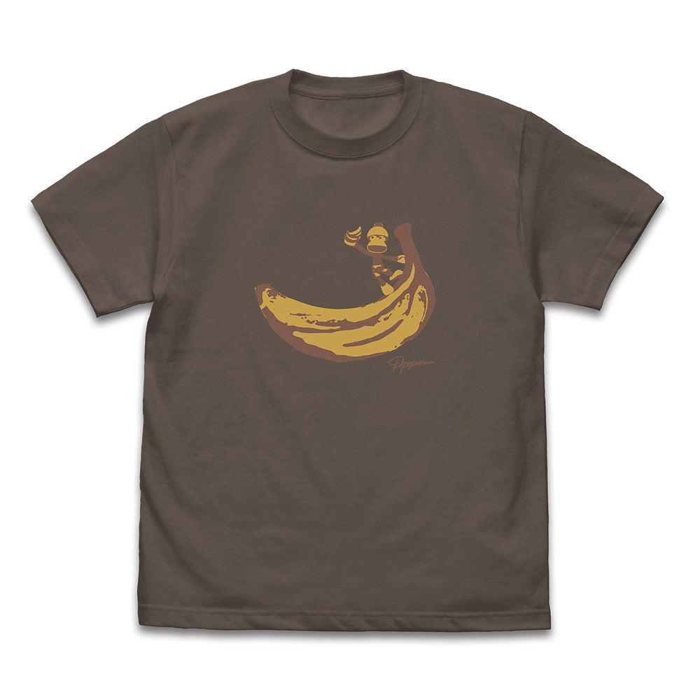 サルゲッチュ ピポサル バナナ Tシャツ CHARCOAL M 【01/07頃入荷】