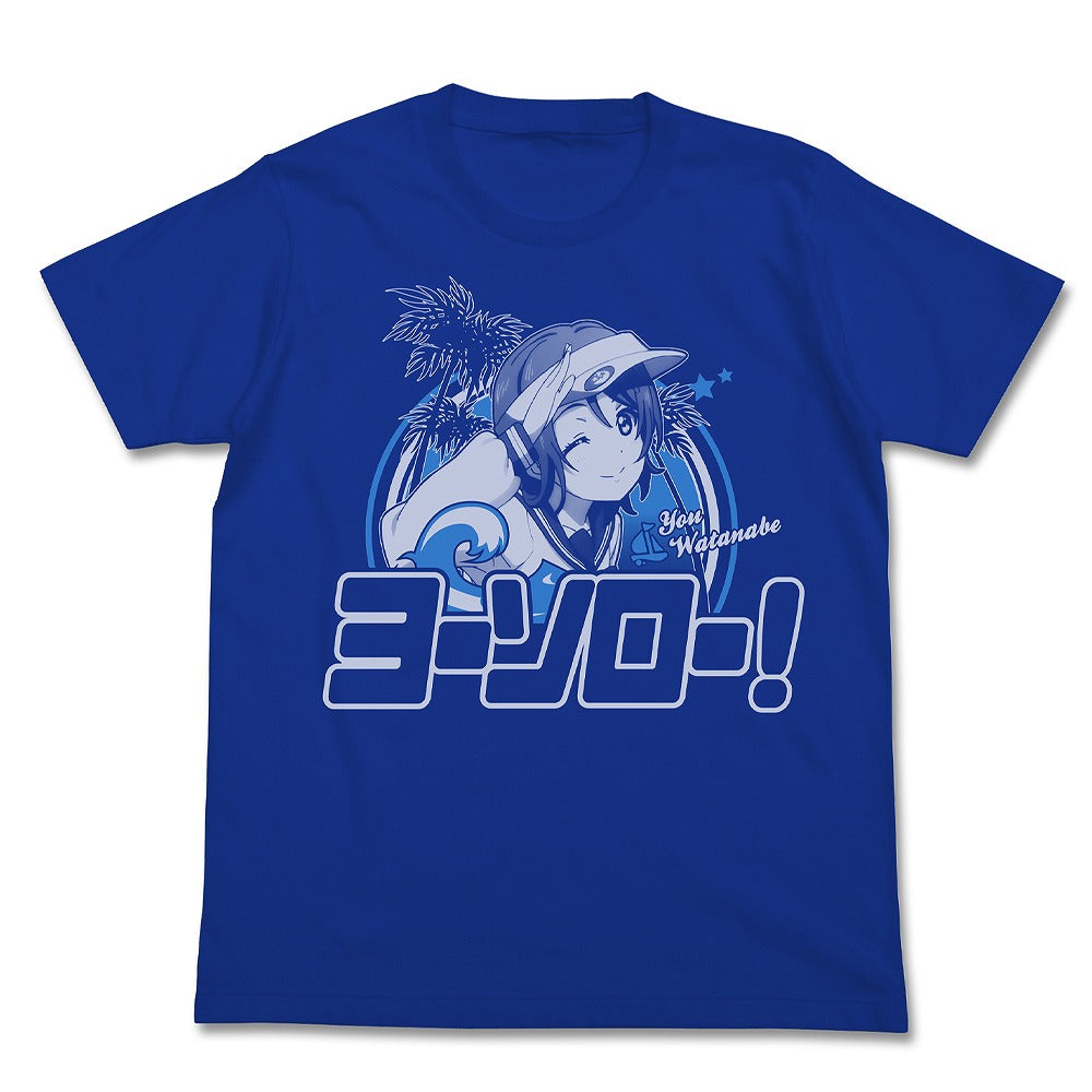 ラブライブ!サンシャイン!! 渡辺曜エモーショナルTシャツ ROYAL BLUE XL 【02/04頃入荷】