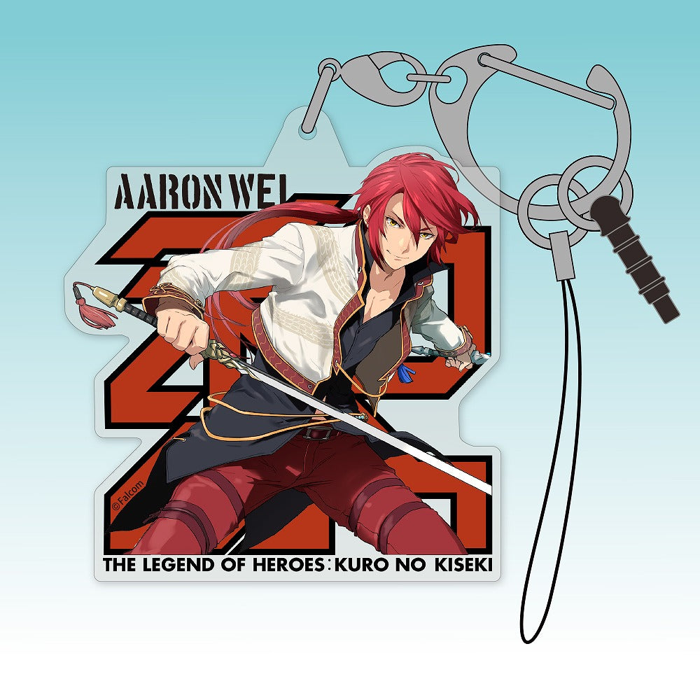 英雄伝説 黎の軌跡 アーロン・ウェイ アクリルマルチキーホルダー 【02/04頃入荷】