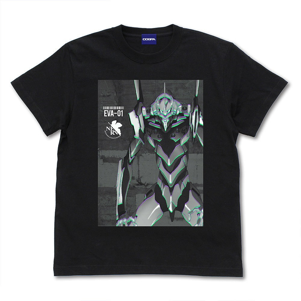 EVANGELION エヴァ初号機 エフェクトビジュアルTシャツ BLACK XL 【01/24頃入荷】