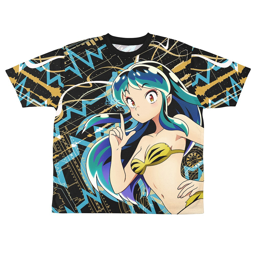 描き下ろし うる星やつら ラム 両面フルグラフィックTシャツ  L  【02/04頃入荷】